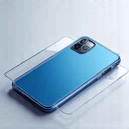 Şık bir telefon kılıfı ve cam ekran koruyucu