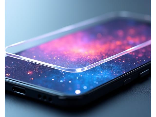Telefon ekranına takılı cam ekran koruyucu