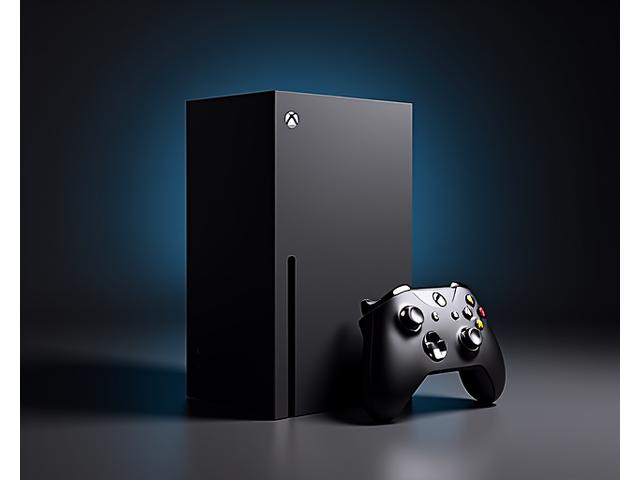 Xbox Series X konsolu ve oyun kumandası