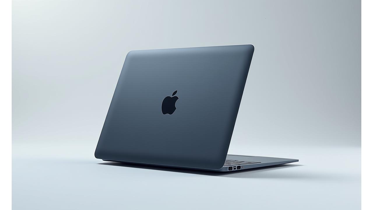 Yenilenmiş MacBook ve iPhone modelleri bir stüdyo ortamında sergileniyor, temiz ve parlak.